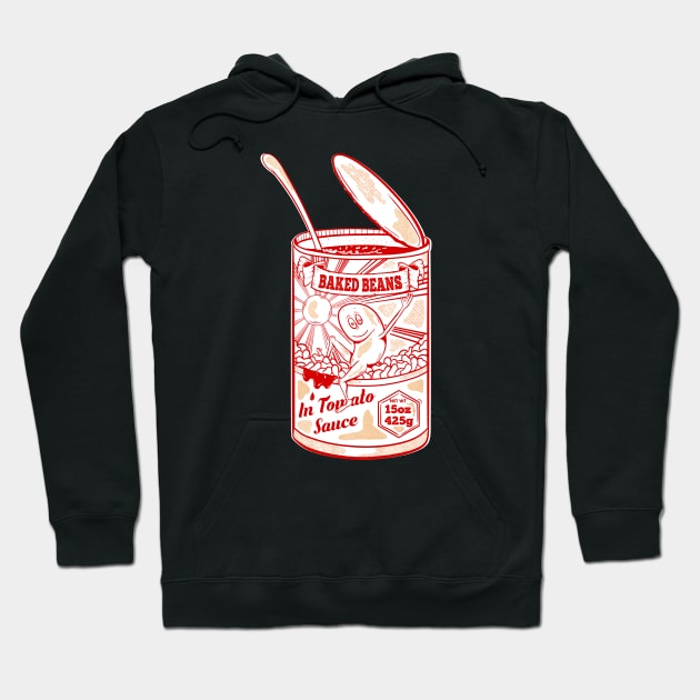 Baked beans can Hoodie by mailboxdisco